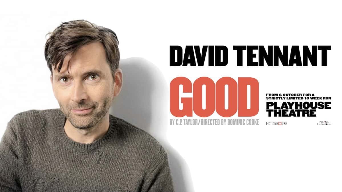 Photo of David Tennant to promote Good