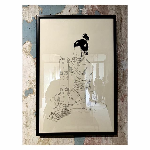 Gabriel Pérez / @gamgaleria <a href="/salonacme/">Salón ACME</a> #dibujo #arte #tinta #haciendocultura ift.tt/2ULrflR