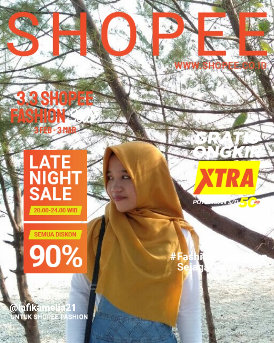 LafiKamelia's tweet photo. menemukan fashion yang cocok untuk kita itu susah2 gampang, seperti halnya menemukan pasangan. hhhe
 #FashionTerlengkapSejagatRaya  #33ShopeeOOTD https://t.co/Yo2qrFtWKV