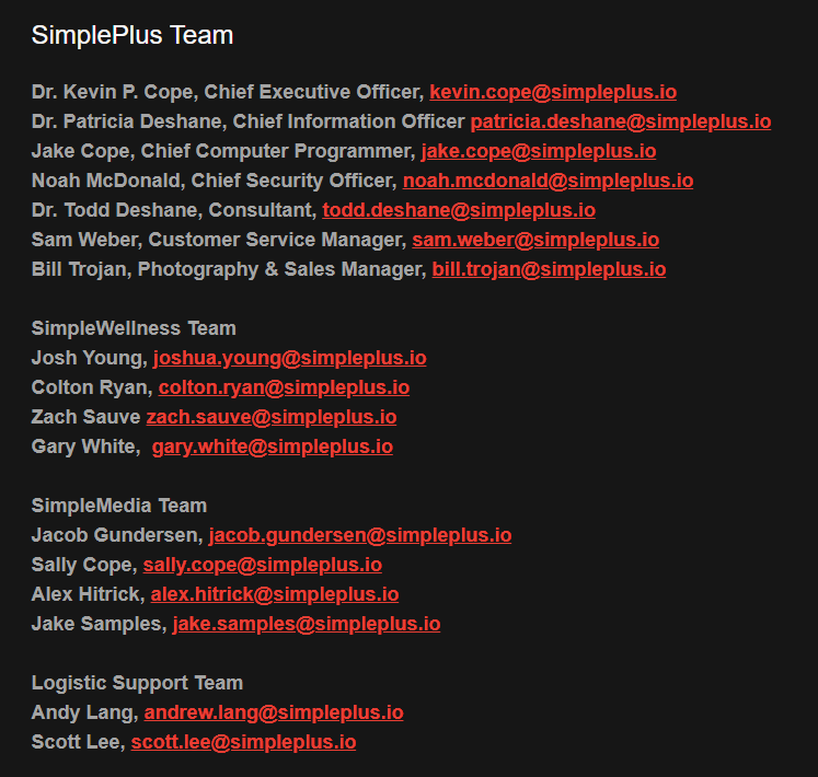 SimplePlusLLC's tweet image. Very blessed to have a growing business and a growing team! Thanks to each of you on our SimplePlus team for all you do to help make our business successful!