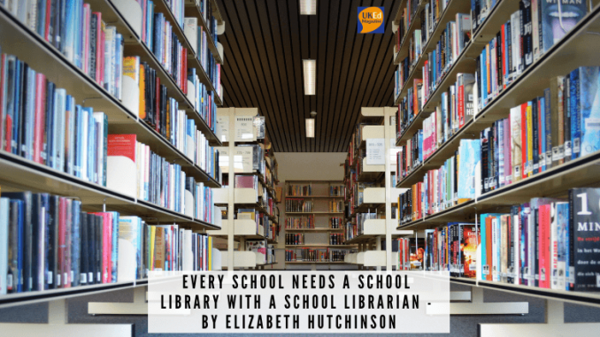 ukedchat's tweet photo. Every School needs a School Library by @ElizabetHutch https://t.co/8DI11DTYvW #UKEdChat https://t.co/0RdkN5wMRg