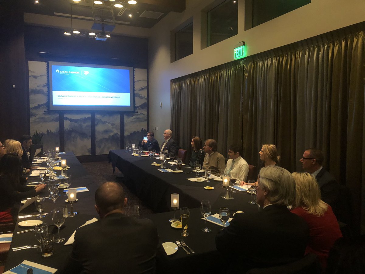 At HeathONE Sarah Cannon Governance board meeting, with our phyician leaders, Sarah Cannon and HealthONE senior leadership, we bring the most innovative  minds together with the most passionate caregivers to fight against Cancer! #WeareSarah #HealthONE , #SarahCannon