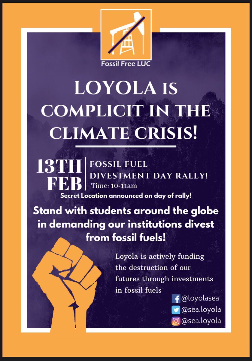 The long await announcement is finally here!
Our #divestment rally will be held right outside of the IES building! Hope to see you all at 10am