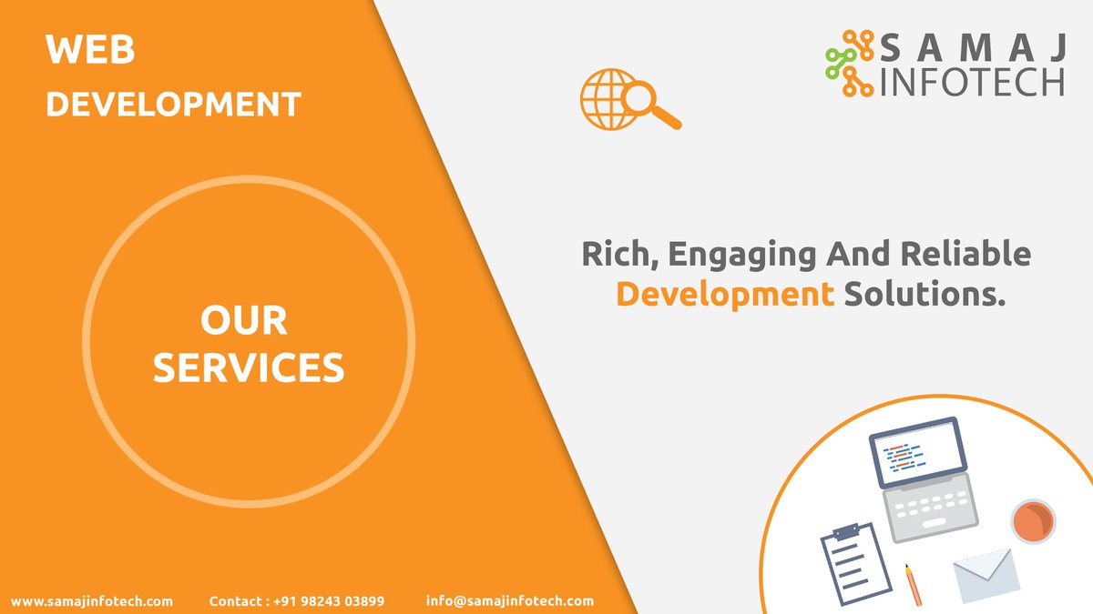 xopple_infotech's tweet image. If your business is still lacking a #website it is not too late to get started. Visit us at samajinfotech.com/website-develo…

#WebDevelopemnt #BusinessWebDevelopment #CorporateWebsiteDevelopment #WebDevelopmentService #WebsiteDevelopmentCompany