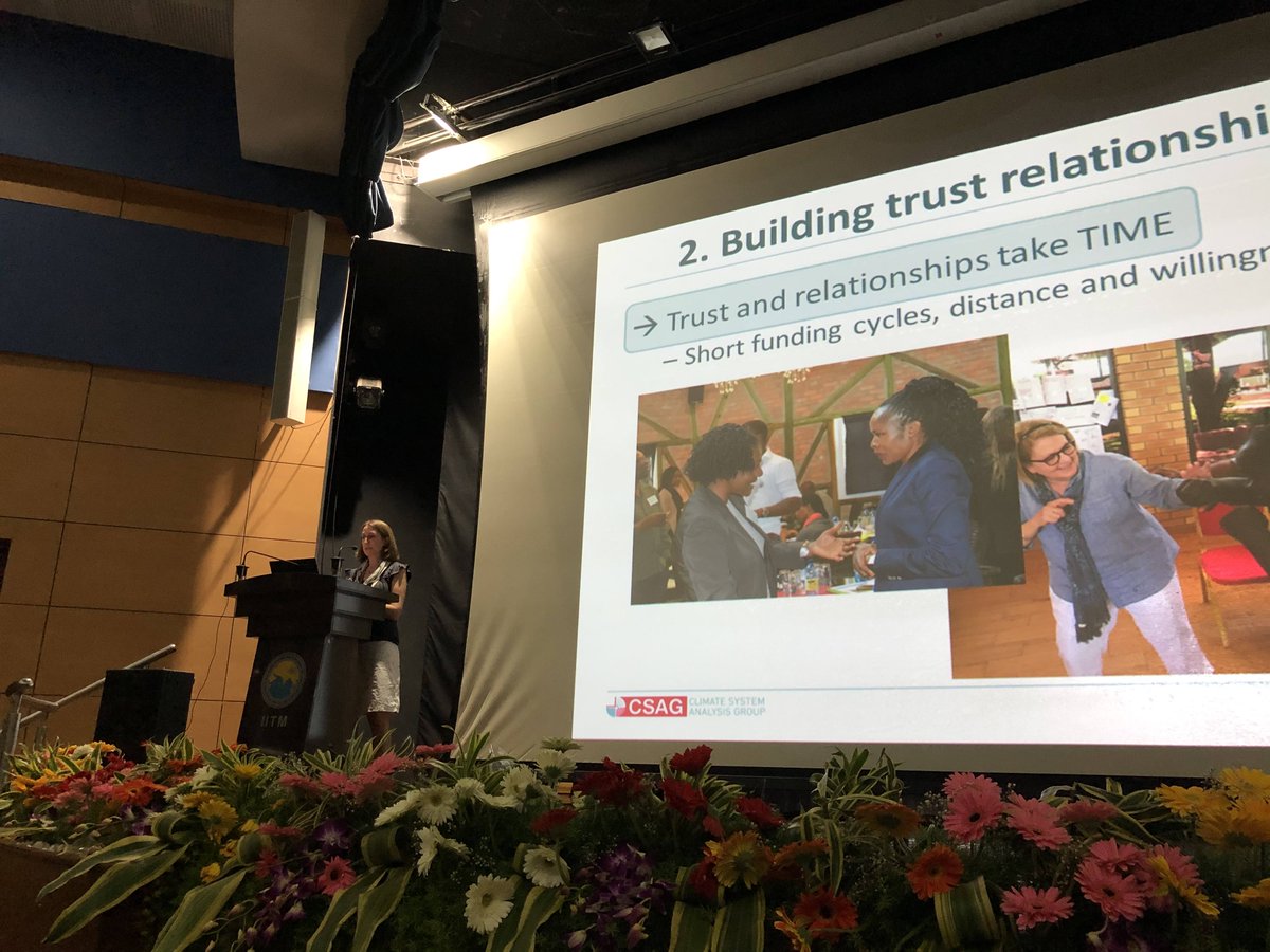 ICCS_6's tweet photo. "The South often don’t get a say in what the funding priorities are.” Anna Steynor (U/Cape Town) points out the funding hierarchies inherent in climate services now. “It makes it really hard to form equitable relationships.” #climateservices2020 https://t.co/fyE6SxRTwM