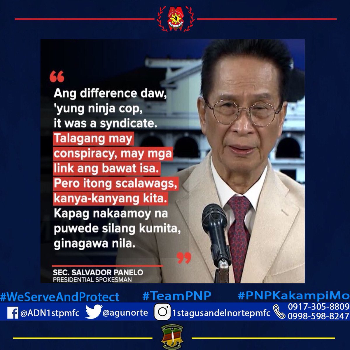 agunorteppsc's tweet photo. #TeamPNP
#WeServeAndProtect
#PNPKakampiMo https://t.co/fG5IY5I7t3