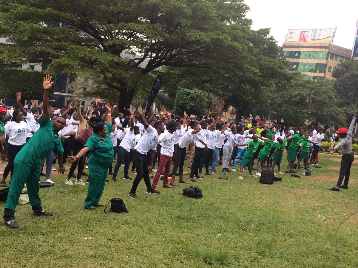 UnitedKiu's tweet photo. Our team member @robert_mbongo and @Maswipeter leading the #Dancing4Nature @Gen_engage @Trod60 @CANIntl @sunrisemvmt https://t.co/CZheZXmgE2