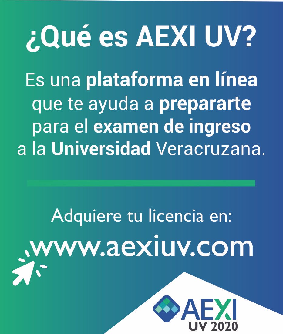Ya disponible la versión 2020... #AspirantesUV2020 
<a href="/IngresoUV/">IngresoUV</a>