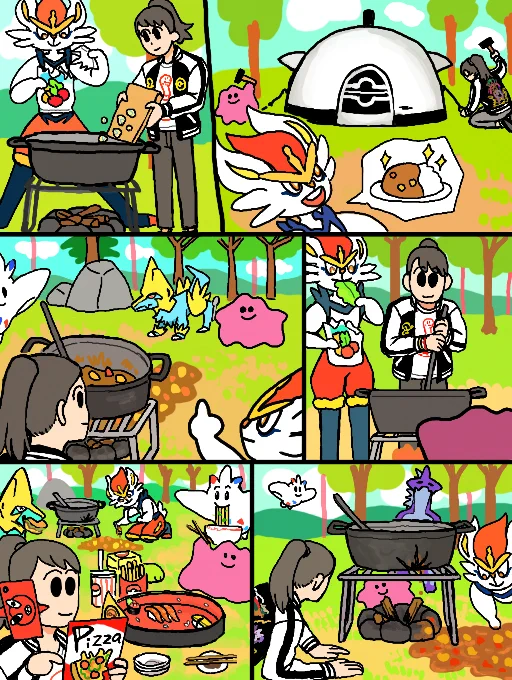 楽しいキャンプ 