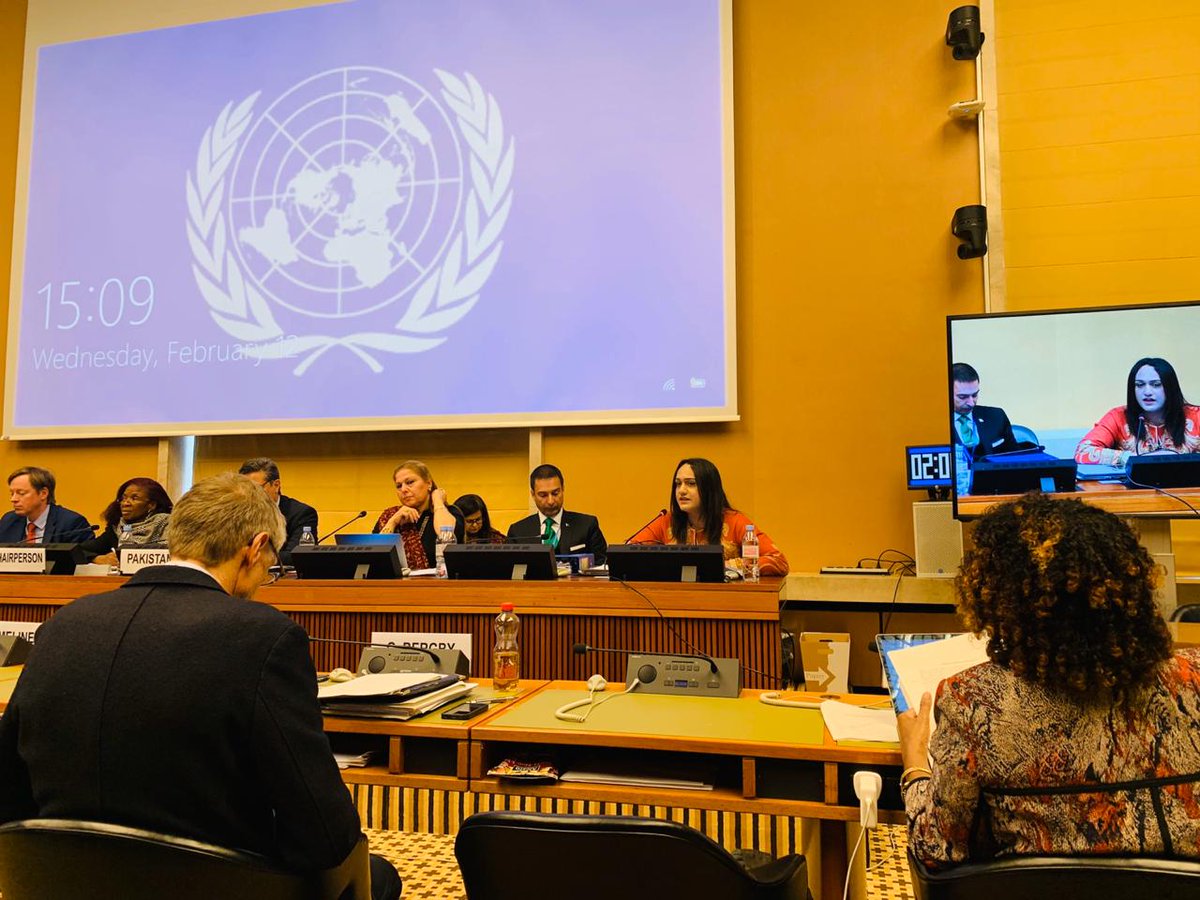 mohrpakistan's tweet photo. The Government of Pakistan has become the first country in the world to include a legally recognized Transgender woman, Ms Aisha Mughal, in its National Delegation at the UN CEDAW committee in Geneva, Switzerland
#CEDAWPak #CEDAW75 https://t.co/7Ijco9xkMJ