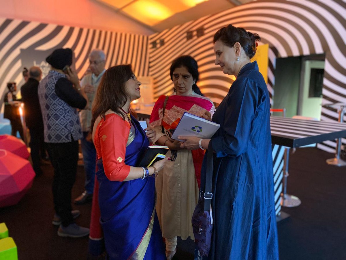 United Nations in India (@uninindia) on Twitter photo <a href="/LakmeFashionWk/">Lakmé Fashion Week</a> <a href="/AskMrMickey/">Mickey Boardman</a> <a href="/davidabraha/">David Abraham</a> <a href="/nageshbsn/">B S Nagesh</a> <a href="/UNEP/">UN Environment Programme</a> <a href="/Iamneerajgaba/">Mr. Gaba</a> <a href="/EktaRajani/">Ekta Rajani</a> <a href="/ApparelCircular/">Circular Apparel Innovations</a> <a href="/RElanOfficial/">R | Elan</a> <a href="/siddharthlulla/">siddharth lulla</a> The fashion industry is always ahead of the curve but #DYK that fashion can also:
- Save our planet through green & sustainable supply chains 🌏❤️
- Empower farmers, small businesses & female entrepreneurs 👩🏾🌾👨🏾🌾
Hard to believe? Tune into #CircularDesignChallenge to find out! <a href="/LakmeFashionWk/">Lakmé Fashion Week</a> <a href="/AskMrMickey/">Mickey Boardman</a> <a href="/davidabraha/">David Abraham</a> <a href="/nageshbsn/">B S Nagesh</a> <a href="/UNEP/">UN Environment Programme</a> <a href="/Iamneerajgaba/">Mr. Gaba</a> <a href="/EktaRajani/">Ekta Rajani</a> <a href="/ApparelCircular/">Circular Apparel Innovations</a> <a href="/RElanOfficial/">R | Elan</a> <a href="/siddharthlulla/">siddharth lulla</a> The fashion industry is always ahead of the curve but #DYK that fashion can also:
- Save our planet through green & sustainable supply chains 🌏❤️
- Empower farmers, small businesses & female entrepreneurs 👩🏾🌾👨🏾🌾
Hard to believe? Tune into #CircularDesignChallenge to find out!