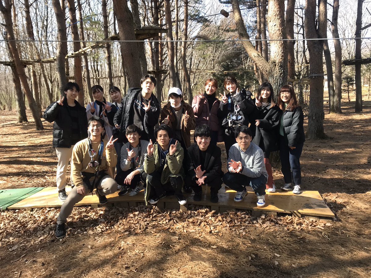 Flyingrabbit33's tweet photo. 🐰2月12日ー13日 追い合宿🐰

栃木県でゲルに泊まってツリートレッキングをしてきました🇲🇳🦙
四年生との合宿はこれで最後になりますが、最高に楽しい合宿になりました😆
四年生のみなさん来てくださりありがとうございました！！これからも頑張ってください🔥🔥 https://t.co/bvQbFddgE7