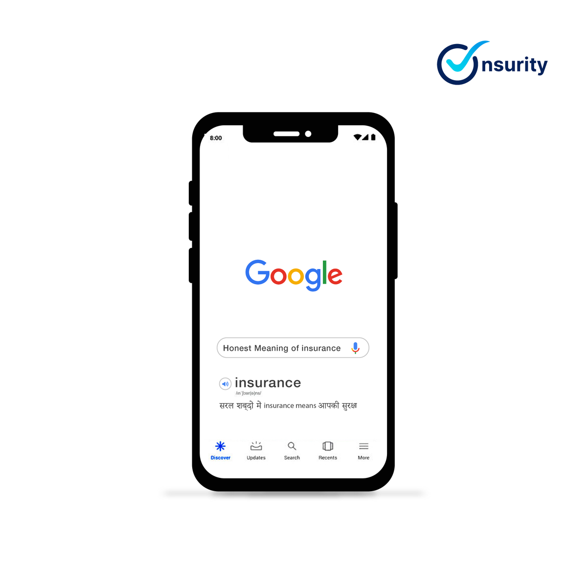 onsurity's tweet photo. Kyunki Google Samajhta hai, Insurance zaruri hai!
#HonestMeanings
#trends #trendingformat #trendalert #BeRestAssured #RahoBefikar #Onsurity https://t.co/5zEWU8EB90