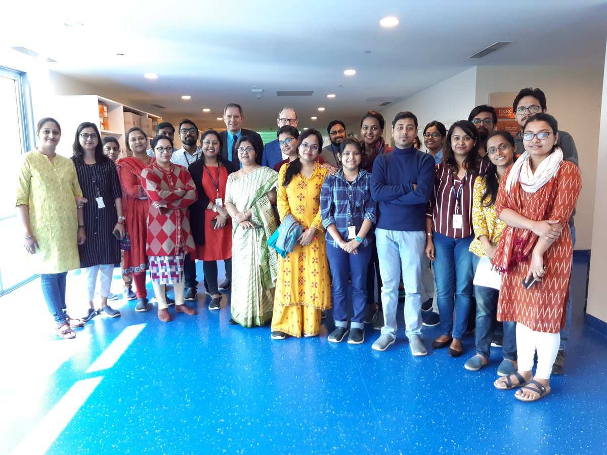 NickDLow's tweet photo. Memorable visit to the hugely impressive @TMCKolkata with #JonPrice of @UoM_KE.  So good to see this partnership delivering #ForceforGood and for #LivingBridge. https://t.co/BKvnCT3ANc