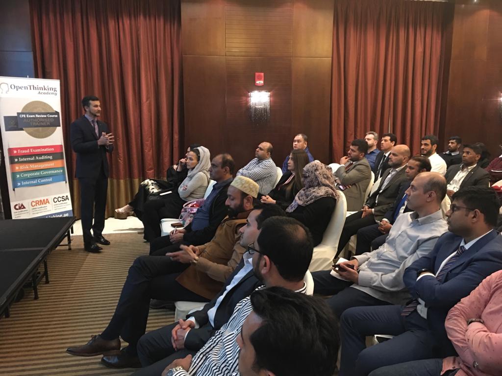 CroweUAE's tweet photo. A pleasure hosting the 1st anti-#fraud event of the 6 events planned for 2020. Thank you to all the 100+ participants for making it a huge success. Companies lose an estimated 5% of their revenue annually as a result of occupational fraud, according to ACFE Report to the Nations https://t.co/6HezzKFi4w