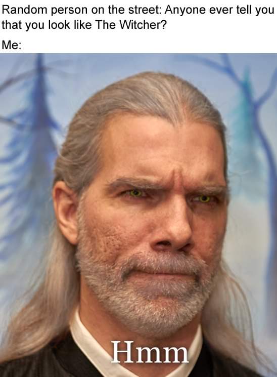 Fishonabike43's tweet photo. #TrueStory #WitcherMemes #Hmm #Fishonabike https://t.co/YeRjsVhuVA