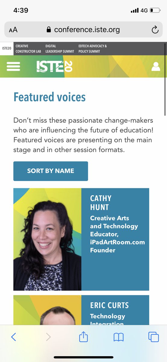 Wow! Feeling very honoured - thanks for recognising and sharing my work, @iste! Really looking forward to being a part of this with the amazing ‘Featured Voices’ at the biggest Edtech conference in the world.

conference.iste.org/2020/ #edtech #ADEchat #ipaded #aussieED #artsed