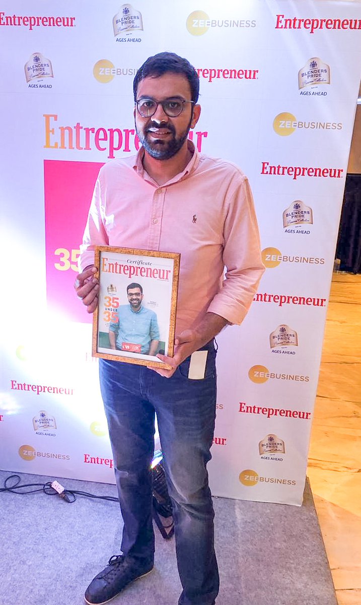 Byjus_ExamPrep's tweet photo. We're thrilled to announce that our very own Co-Founder Shobhit Bhatnagar is on Entrepreneur India's 35 under 35 list! We wish him many more awards, accolades and accomplishments in the future.
@shobhitb
@EntrepreneurIND
#PrepSmart #ScoreBetter #Edtech #35under35 https://t.co/8HNTj1V6E8
