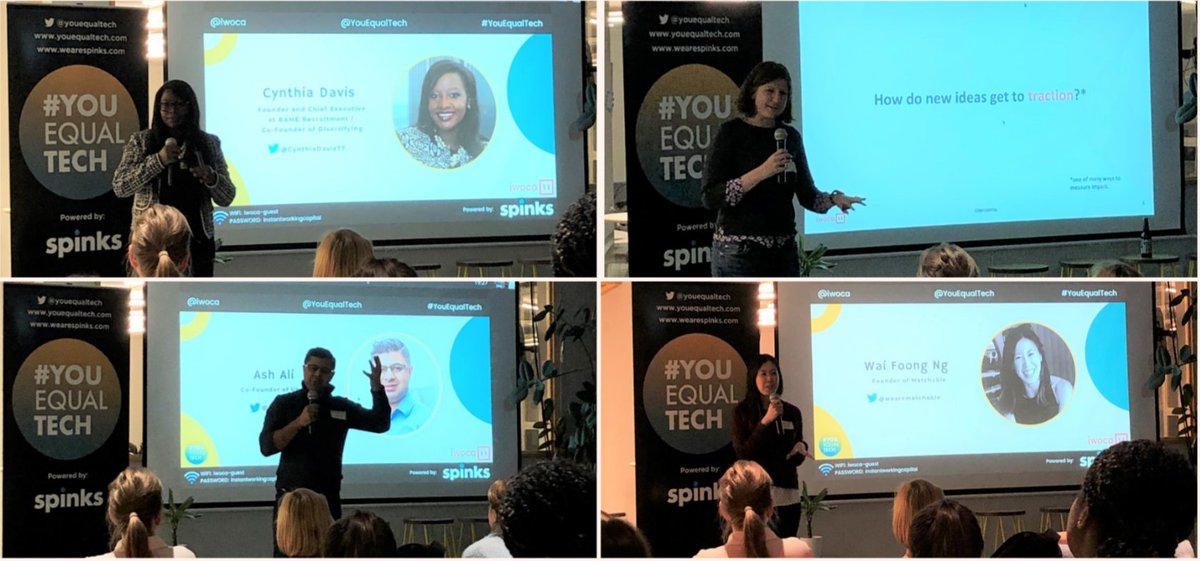 YouEqualTech's tweet photo. We absolutely loved teaming up with @iwoca for last night's 'Where Business Meets Impact: The Future of Responsible Entrepreneurship'.
What a great venue! Huge thanks to all the speakers and everyone who came along!🙌
#YouEqualTech #techevent #tipsandadvice #entrepreneur https://t.co/ieoT4nHBvL