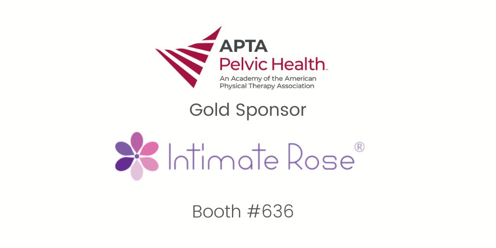 We're grateful for the support of our CSM 2020 sponsor,
<a href="/IntimateRose/">IntimateRose</a>. Their Gold sponsorship will help the Academy advance our field’s research, practice and patient care. Visit Booth 636 Thurs-Fri, Feb 13-15 to learn more about Intimate Rose! zcu.io/bymE
#APTAcsm
