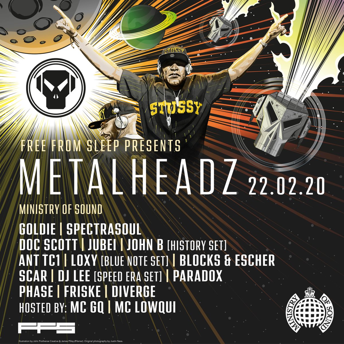 Saturday 22nd. Ministry. 🔥🔥🔥

 <a href="/metalheadzmusic/">Metalheadz</a>
 <a href="/MRGOLDIE/">GOLDIE</a>
 <a href="/_SpectraSoul_/">SpectraSoul</a> 
 @Docscott31
 <a href="/johnbbeta/">John B</a> (History Set)
 @AntTC1
 <a href="/Loxycylon/">Loxy</a> (Blue Note Set)
Hosted by:
MC GQ &amp; <a href="/LowQui/">LowQui</a>

&amp; loads more across 4 rooms 🔊
Tickets: bit.ly/2P8EXfG