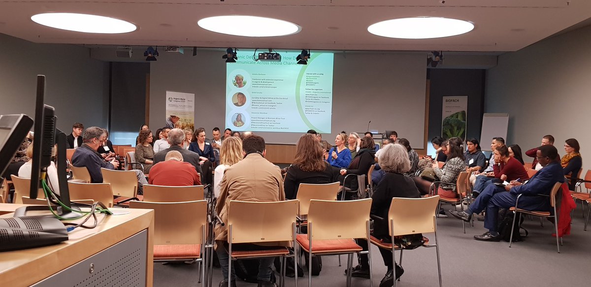 Organic? What and how do we communicate across media channels? 
#Biofach2020 
#OrganicDelivers