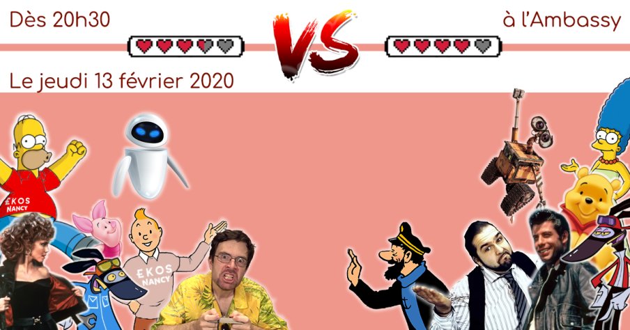 AssociationEkos's tweet photo. N'oublie pas que c'est ce soir la soirée duo!
On t'attend dès 20h30 avec ton partenaire pour un max de fun!😃 https://t.co/mlB49aLlSM