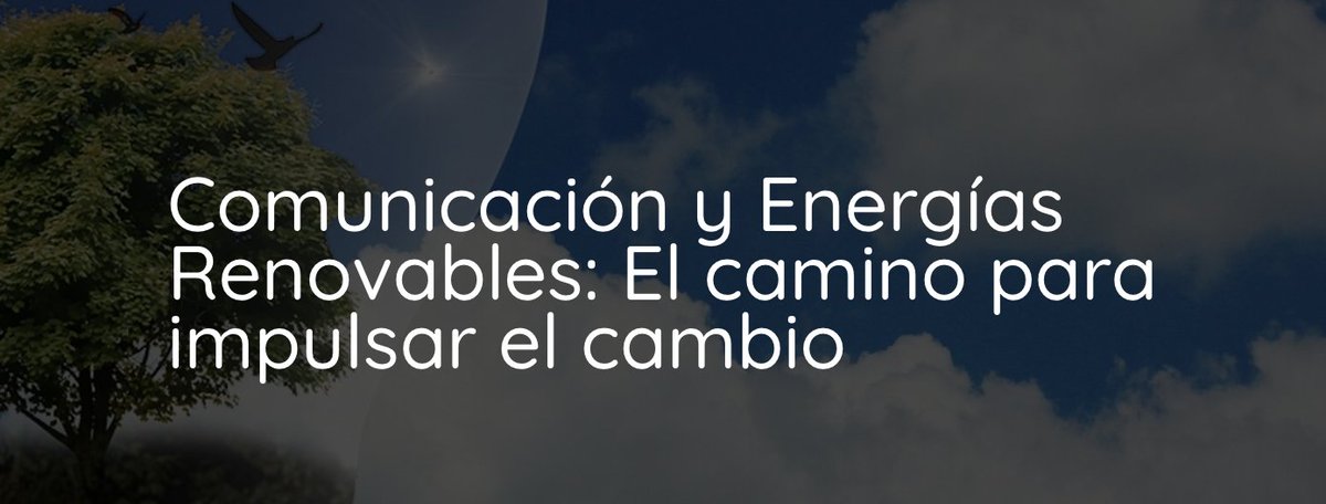 Acaba de celebrarse #GENERA2020 y queremos compartir contigo algunos ejemplos de cómo comunican empresas de referencia en el sector como <a href="/EdpRenewables/">EDP Renewables</a> o la asociación <a href="/APPA_Renovables/">APPA Renovables</a>
👉bit.ly/2SEmwQk
¡Sigamos comunicando, sigamos cuidando el mundo!
#Comunicación