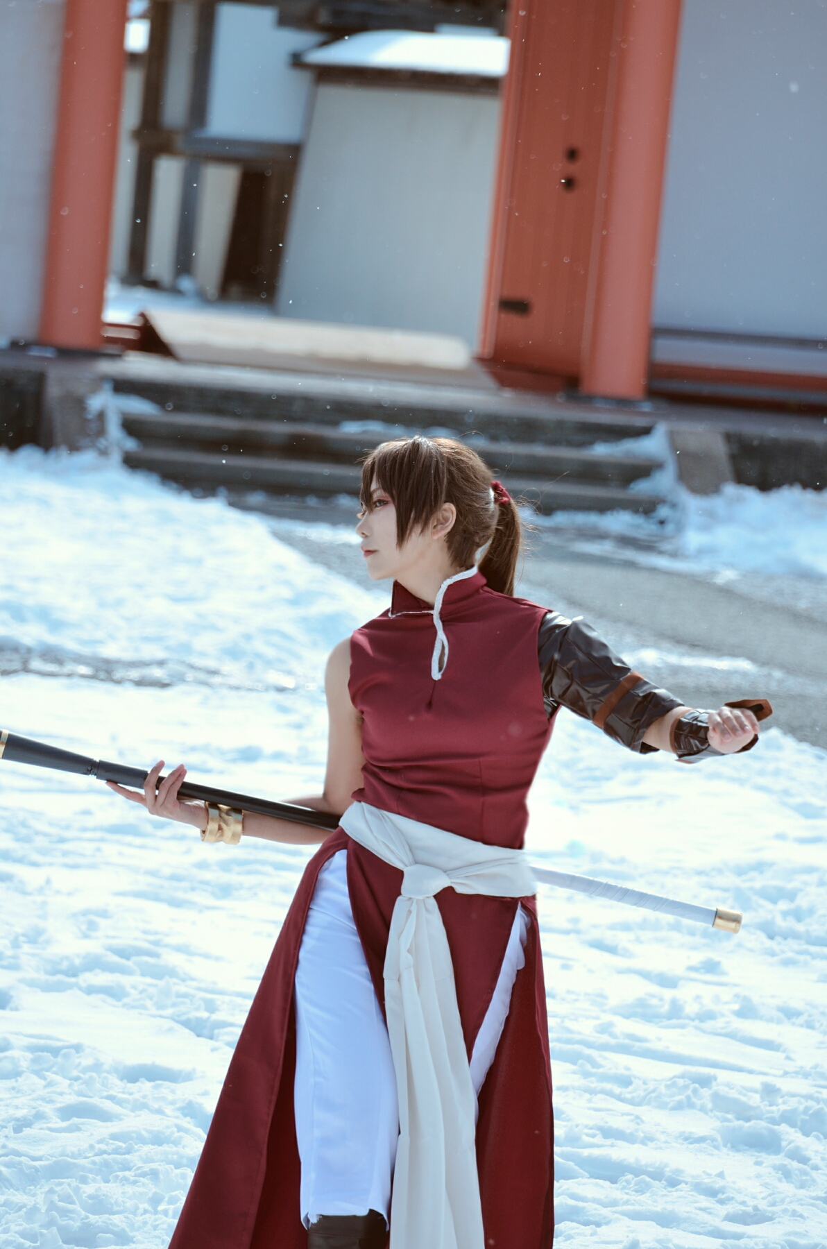تويتر みちひこ على تويتر Cosplay 精霊の守り人 女用心棒バルサ バルサ みちひこ Thanks Photoby 倭子さん T Co Adwm91upje