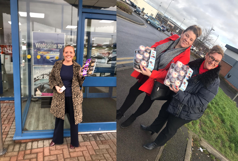PeakFMSales's tweet photo. The Peak FM sales team are out spreading the love to local businesses for Valentines Day! If you'd like a visit from them drop us a message and we'll bring you some yummy cupcakes #lovelocalbusiness #shoplocal #northderbyshire #southsheffield #peakfm https://t.co/fv530g3ERX