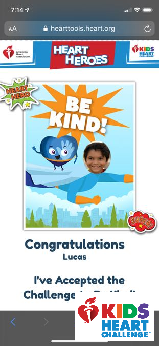 Make hearts healthy by donating on my behalf to support Kids Heart Challenge! bndfr.com/cXrzM