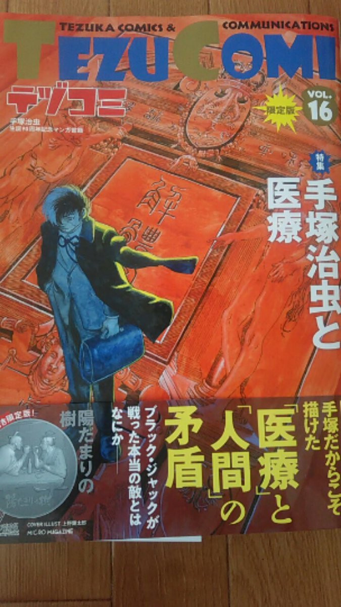 かなり遅くなった告知ですが大丈夫。「テヅコミ」は雑誌では無く書籍なのでバックナンバーは手に入る!というわけで「治虫の国のアリス」18話(二本立てを二回やったので)は増ページです!果たしてアリスは手塚治虫に合う事が出来るのか!?「ルードウィヒ・B」の楽譜は頑張った!乞う御一読! 