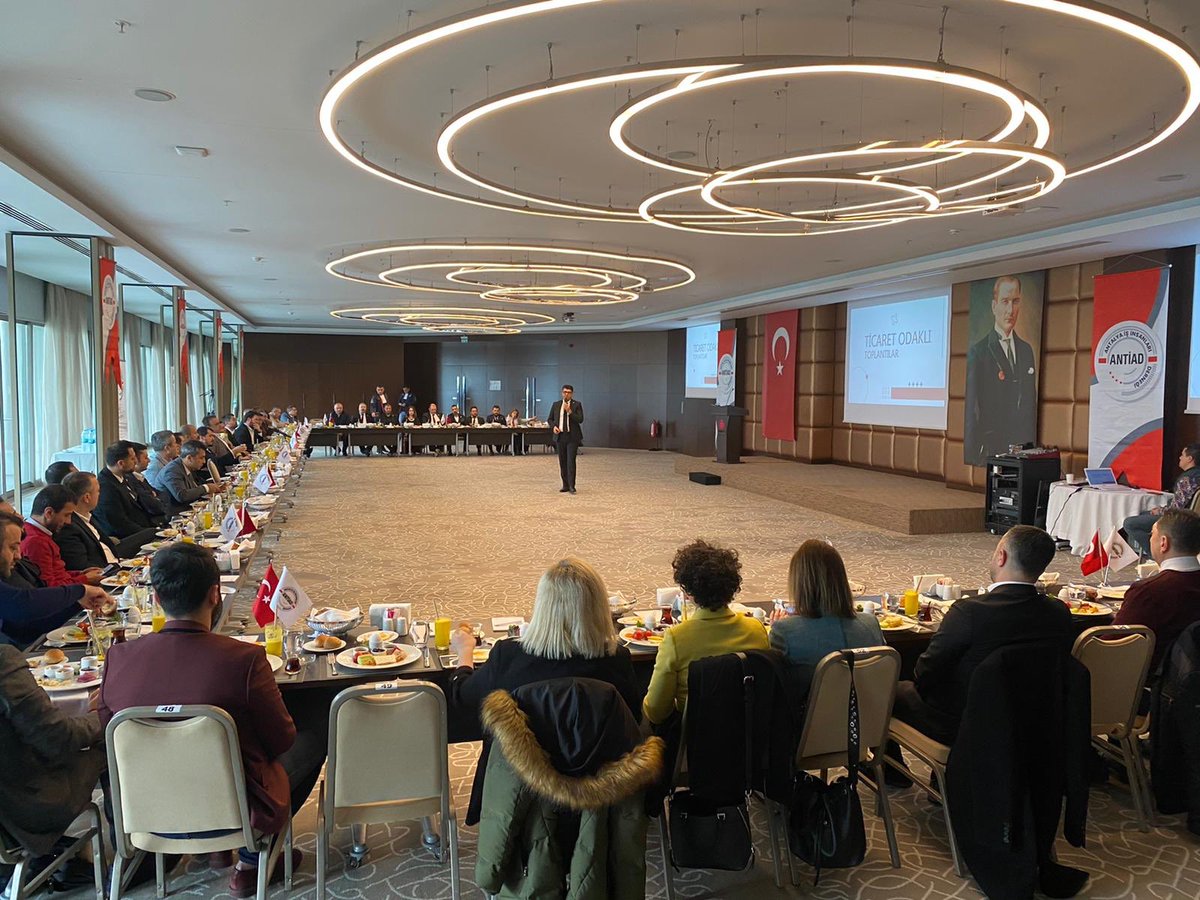 Antalya İş İnsanları Derneği(ANTİAD) 5.Dönem 1.Kahvaltılı Üye Toplantımız. Keyifli ve Kaliteli bir organizasyondu, Sevgili Başkan ve yönetim kurulu arkadaşlarımıza organizasyon için çok teşekkür ederim. <a href="/antiadantalya/">ANTİAD - Antalya İş İnsanları Derneği</a> #gücümüzantalyadan <a href="/ferhatyildiztac/">FERHAT YILDIZ</a> @fytac