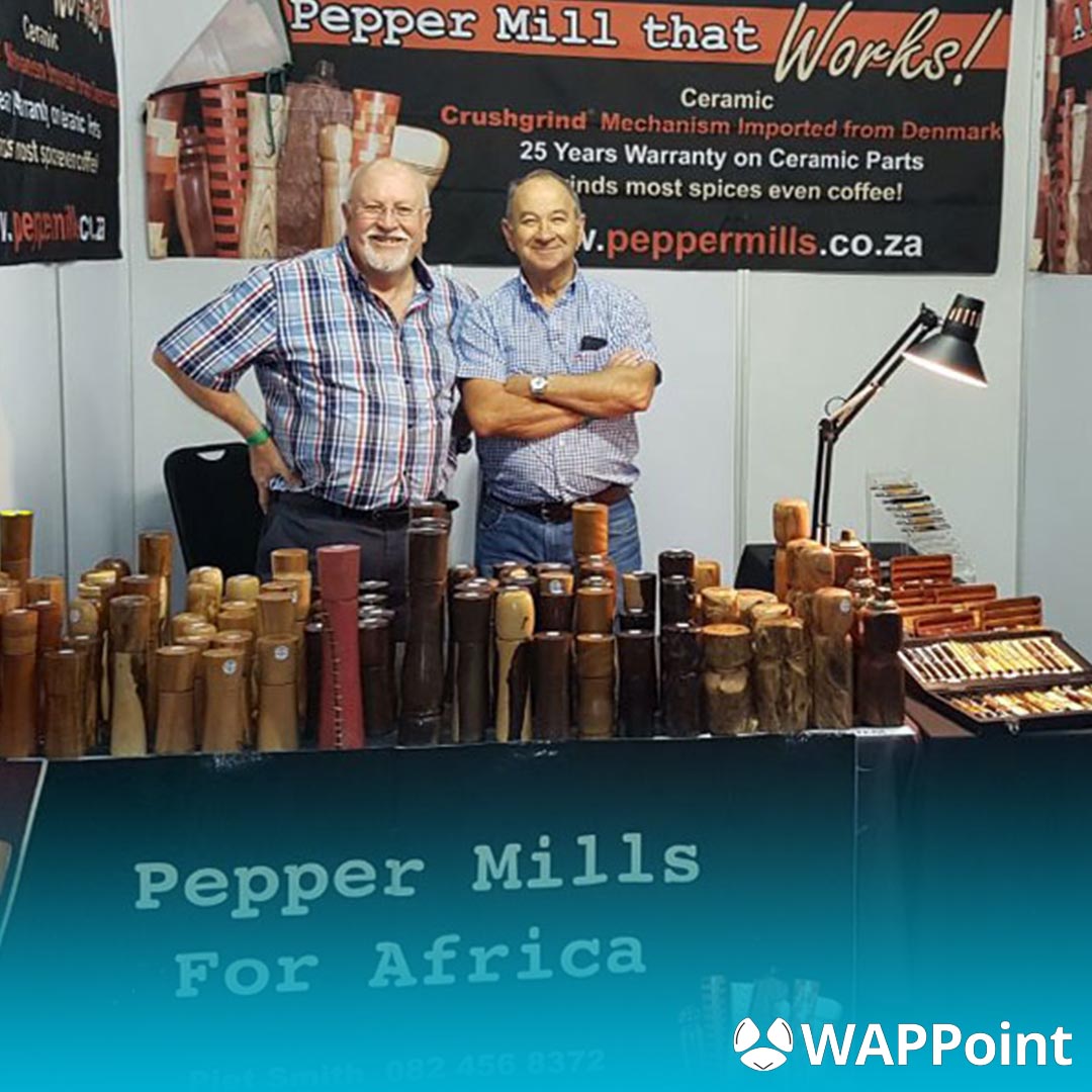 WAPPoint's tweet image. We love featuring our amazing clients, learn more about Pepper Mills for Africa in our latest blog post: bit.ly/2SH02OC