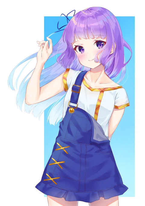 スミレちゃん!(リボン忘れてた_) 