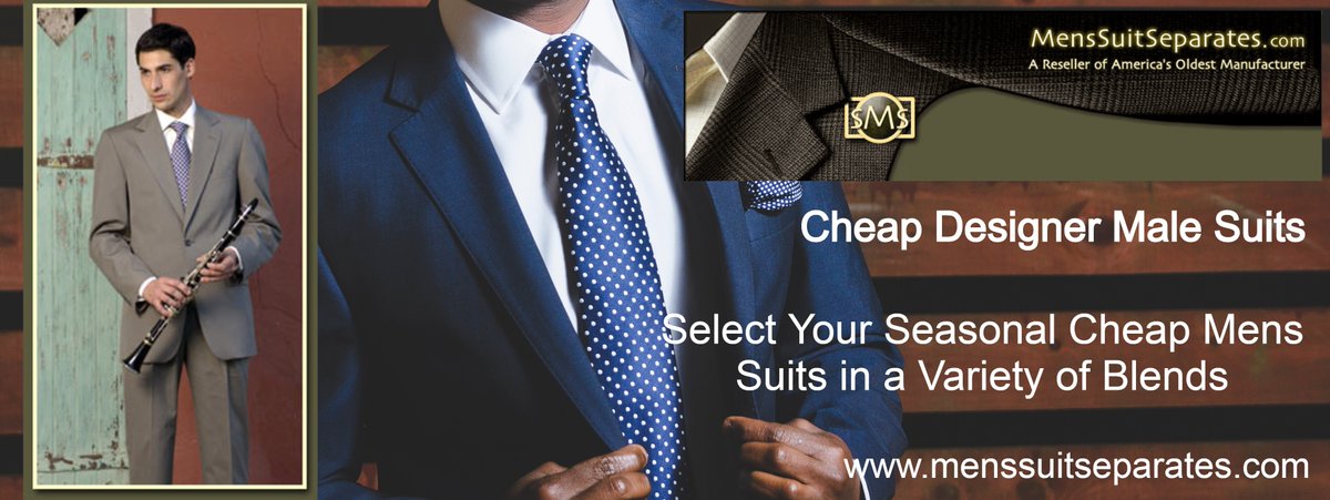 If you are limited to only a few suits, then @MensSuitSeparates is the ideal place for you! We offer a classic line of #FormalWearsForMen that certainly makes a difference to your attire. bit.ly/2SnZTAU