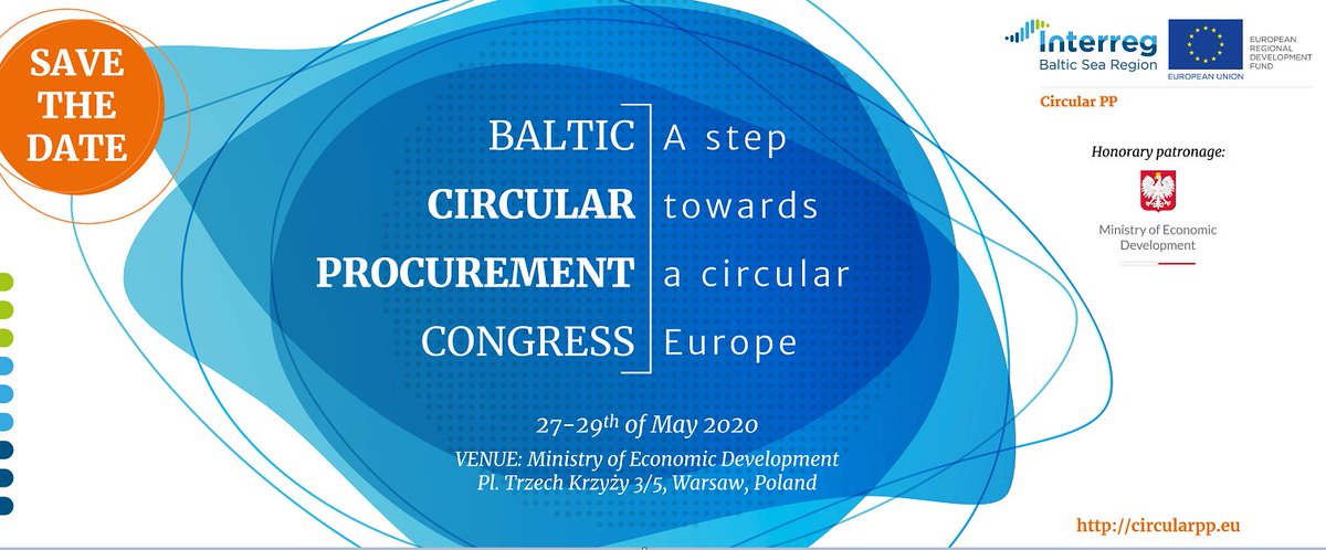 circular_pp's tweet image. Baltic Circular Procurement Congress

On 27-29 May 2020 we invite everyone to Baltic Circular Procurement Congress.

More information and registration are available here:
circularpp.eu/baltic-circula…
#circulareconomy
#circularmodel
#circualrpp
#circularcongress
#congress