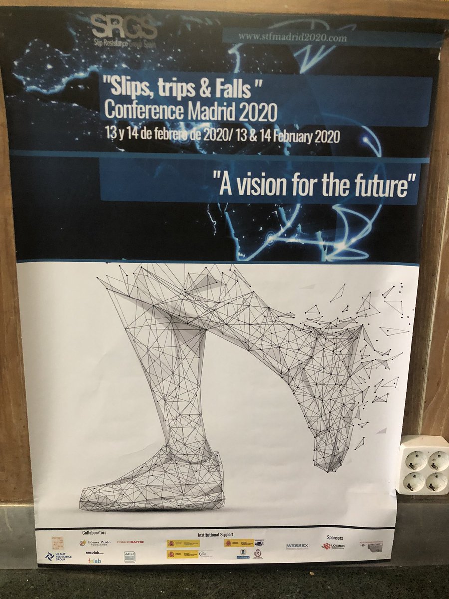 Arranca el Congreso Internacional Madrid2020. Slips Trips and Falls.