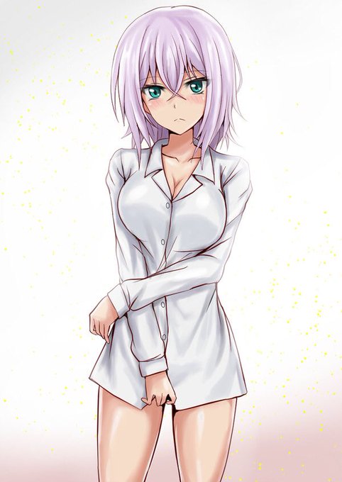 前描いたとっておき裸Yシャツミサキさんとその他公式キャプ。 