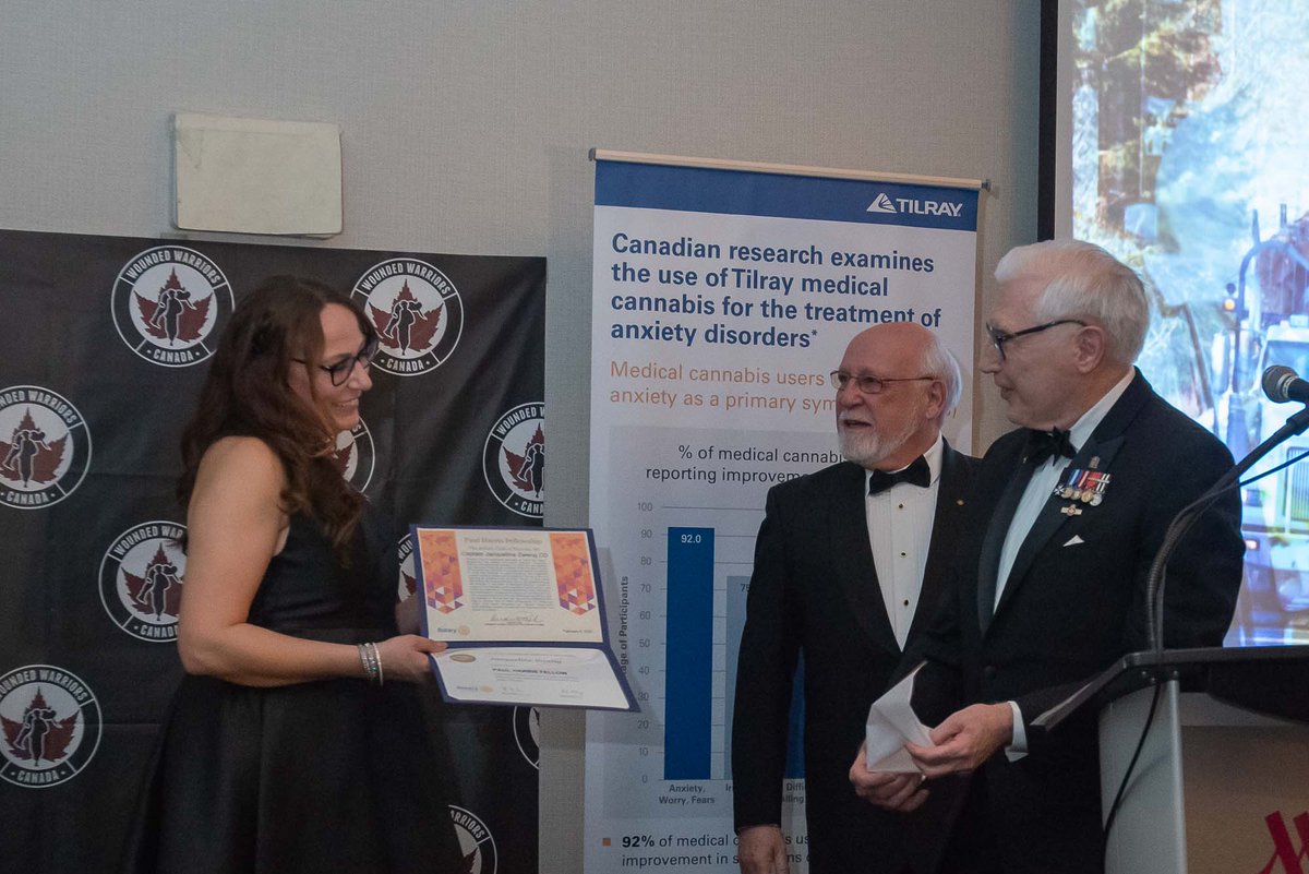 RotaryVictoria's tweet photo. @WoundWarriorCA @wwrunbc @CHEK_News @SaanichPolice Very proud to award the Rotary Foundation Paul Harris Fellow recognition to Jacqueline Zweng for her service as a member of the Canadian Forces and her participation and directorship of Wounded Warrior rides and runs while fighting cancer. #Rotary #wwrunbc https://t.co/3nrBBmxbNe https://t.co/42qXLIdXss