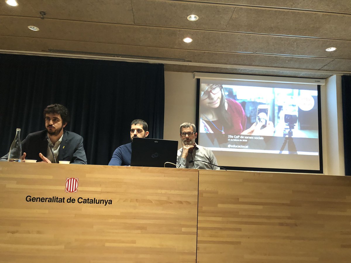 jordigraells's tweet photo. Cas pràctic @educaciocat introduït pel cap de comunicació Eduard Illa @edu_illa a la 29a #CopGencat de @gencat. Comunicació institucional i de servei a les #XarxesSocials https://t.co/Rxzj1d0y7L