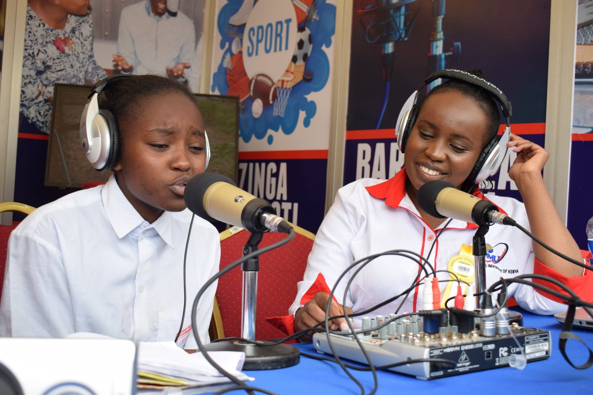 On this #WorldRadioDay2020 we celebrate the team at MMURadio (99.9 FM) which entertains us daily and feeds us with information. We love and appreciate you. <a href="/MMURadioLive/">MMU Radio 99.9FM</a> 

📸 Photos are of the 2019 Mock-Radio set up at the Nairobi Trade Fair.