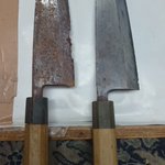 砥ぎ師が包丁を砥いだ結果？新品になった!