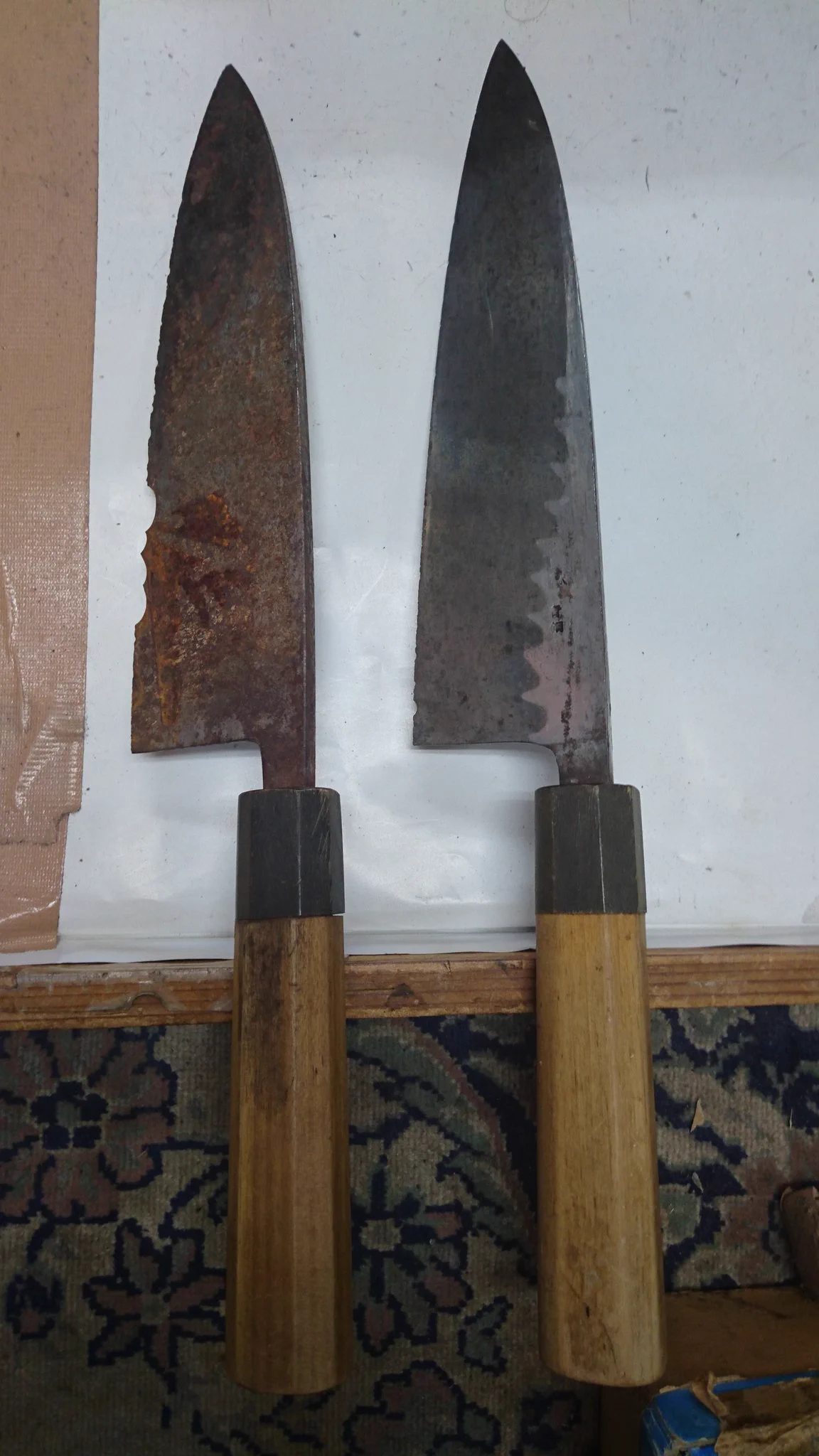 砥ぎ師が包丁を砥いだ結果？新品になったwww