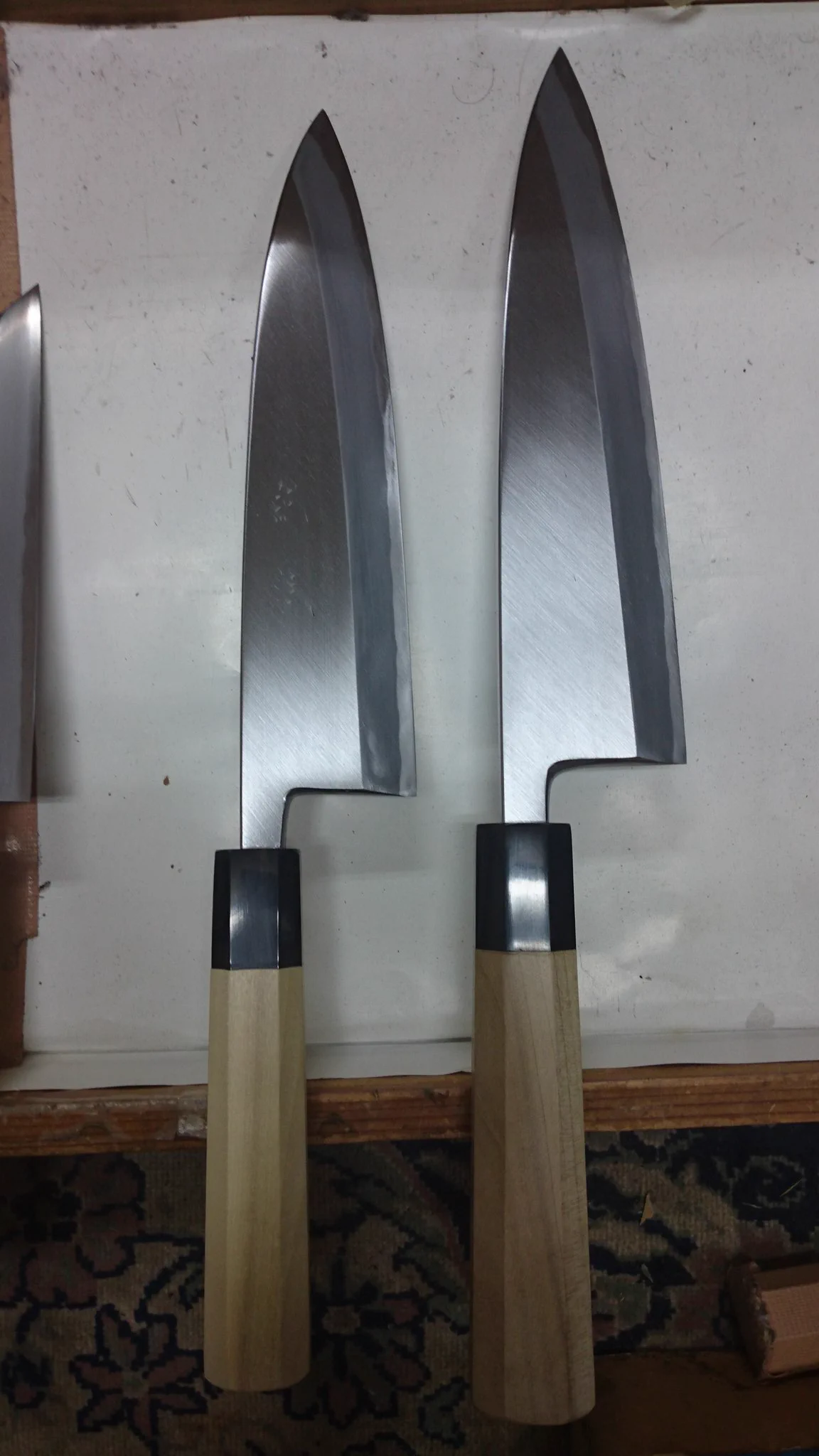 砥ぎ師が包丁を砥いだ結果？新品になったwww