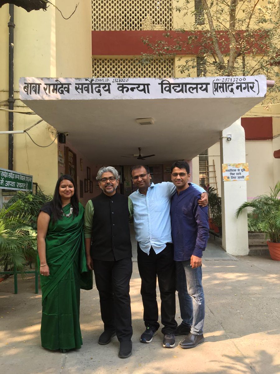Genpact Centre for Process Transformation- partnering with government to transform education processes. Fellows co-designed online leave management system for Delhi's education dept.- impacting 45,000 teachers, reducing follow-ups, improving transparency &amp; motivation levels. #CSR