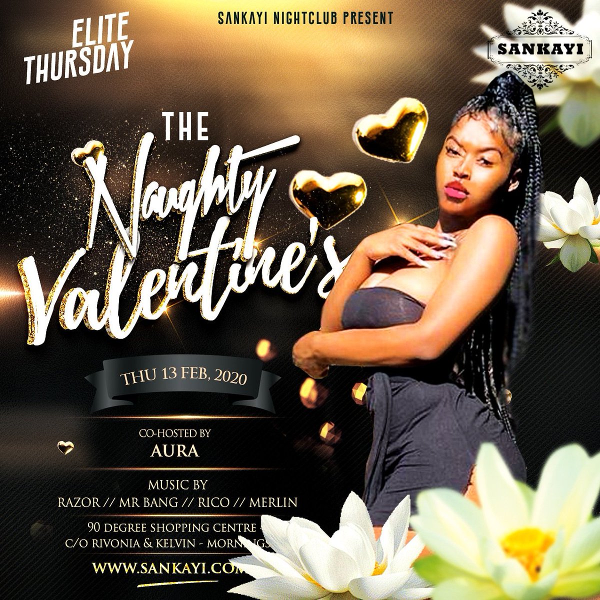 SankayiLounge's tweet photo. Taking over THURSDAY nights at #sankayinightclub. Tonight from 10pm. Entrance free for ladies before 12. Book now! 🎉 https://t.co/Vxs8bWXk8g