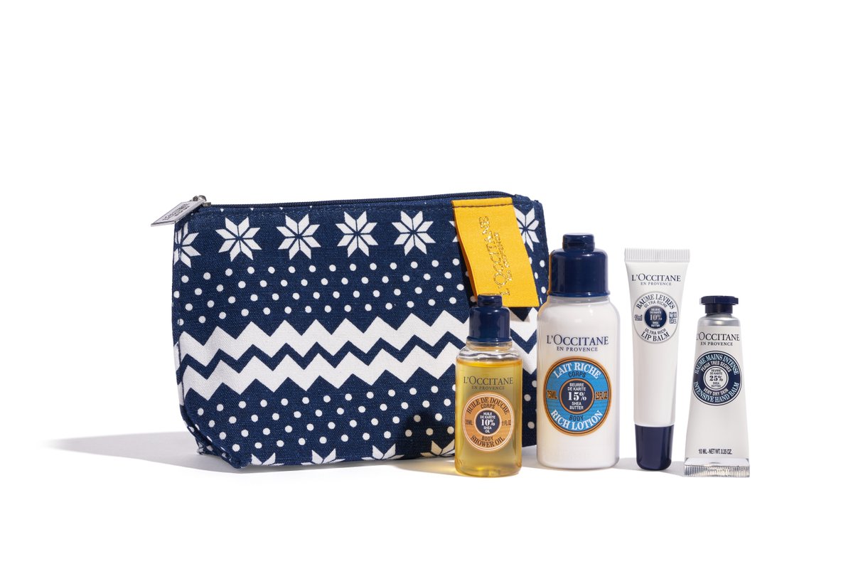 We're spoiling you this Valentines with a free gift! Spend £35 on L'occitane at our Crickhowell or Brecon store and treat yourself with this free Shea butter collection and cosmetic bag. ❣️😉