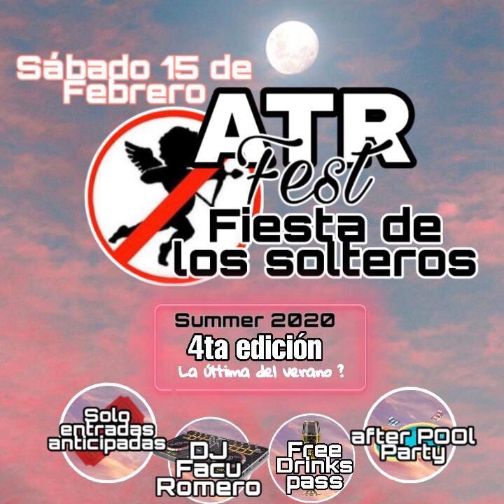 atr_fest's tweet photo. Dos días y @atr_fest 😈🥂 @facuromero_dj https://t.co/2OM80Iwjrt