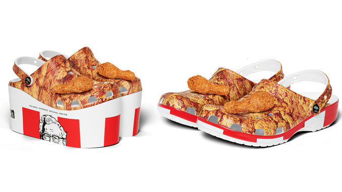 kfc x crocs